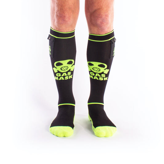 Brutus "Gas Mask" Socks with Pockets