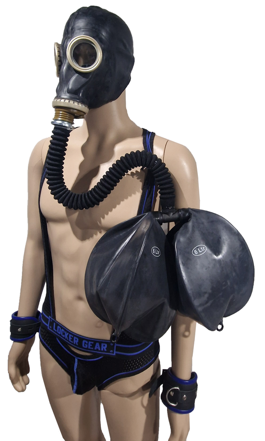 Screw Fit Hose with Double Rebreather Bags Set