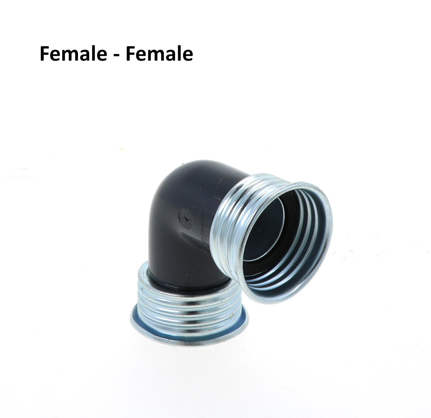 Right Angled Gas Mask Connector (Screw Fit)