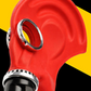GP5-C Gas Mask - Standard Version - Red