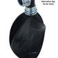 Right Angled Gas Mask Connector (Screw Fit)